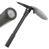 Multi Purpose Camp Tool, Shovel, Pick and Compass 30x10cm